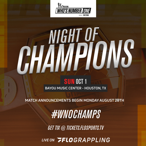 Tezos WNO 20: Night of Champions poster